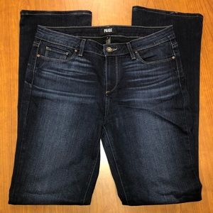 Paige jeans Manhattan cut size 31 dark wash